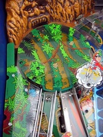 Image # 10229: Gilligan's Island Playfield Detail