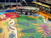 Image # 10233: Gilligan's Island Playfield Detail