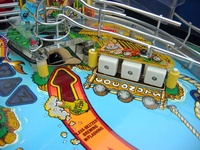 Image # 10234: Gilligan's Island Playfield Detail