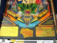 Image # 10223: Gilligan's Island Playfield Arch 
(Note that this machine includes custom pricing and instruction cards.)