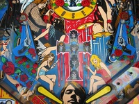 Image # 10182: Guns N' Roses Playfield Detail