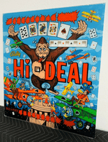 Image # 73302: Hi-Deal Backglass 
(This backglass was identified to us as NOS.)