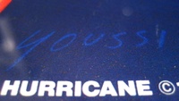 Image # 46219: Hurricane Backglass - Artist Signature