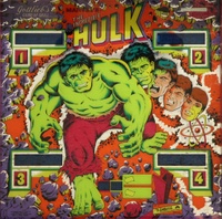 Image # 56723: The Incredible Hulk Backglass