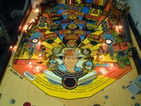 Image # 41925: Indiana Jones: The Pinball Adventure Lower Playfield - Plastics Removed