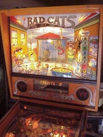 Image # 32752: Bad Cats Illuminated Backglass