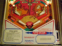 Image # 38396: Jungle Queen Lower Playfield