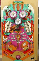 Image # 34107: Jungle Queen Stripped Playfield