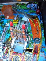 Image # 9455: Jurassic Park Playfield - Detail