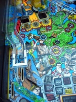 Image # 9460: Jurassic Park Playfield - Detail