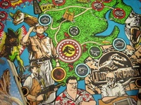 Image # 40982: Jurassic Park Playfield - Detail