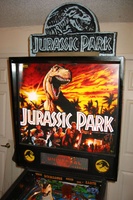 Image # 9449: Jurassic Park Backbox and Topper