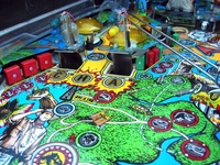 Image # 9453: Jurassic Park Playfield - Detail