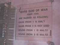 Image # 27201: Mars God of War Inside Backbox - Operator Instructions