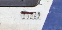 Image # 63453: Moulin Rouge Early Production - Serial Number 
(Serial number 19267.)