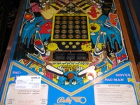 Image # 9731: Mr. & Mrs. Pac-Man Pinball Lower Playfield