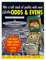 Image # 3842: Odds & Evens Flyer, Front