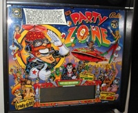 Image # 14715: The Party Zone Backglass