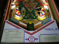 Image # 14332: Pinball Pool Illuminated Lower Playfield