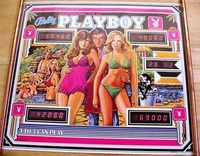 Image # 54639: Playboy Promotional Poster 
(Provided by Bally in 1978. Measured 22 1/8 by 24 1/2 inches.)