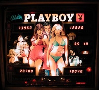 Image # 6878: Playboy Backglass