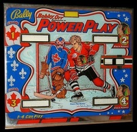 Image # 10885: Bobby Orr Power Play Backglass