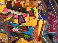 Image # 31929: Radical! Prototype Playfield - Detail