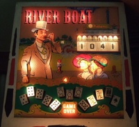 Image # 37845: River Boat Illuminated Backglass