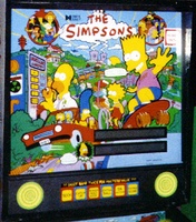 Image # 2048: The Simpsons Backglass