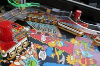 Image # 18870: The Simpsons Playfield - Detail