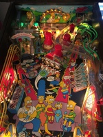 Image # 65882: The Simpsons Illuminated Upper Playfield