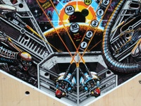 Image # 21391: Space Invaders Blank Playfield - Flipper Area