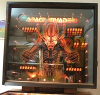 Image # 40889: Space Invaders Illuminated Backglass