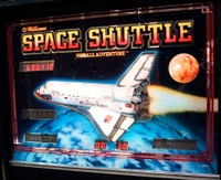 Image # 15275: Space Shuttle Backglass