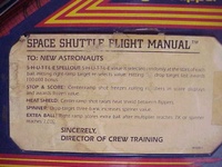 Image # 28749: Space Shuttle Instruction Card