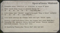 Image # 66424: Space Station Instruction Card