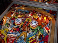 Image # 39640: The Amazing Spider-Man Illuminated Upper Playfield