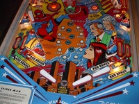 Image # 39642: The Amazing Spider-Man Illuminated Lower Playfield