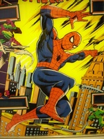 Image # 47967: The Amazing Spider-Man Backglass - Detail