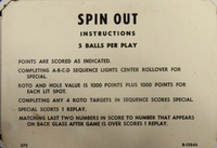 Image # 65244: Spin Out Instruction Card - 5 Ball