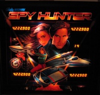 Image # 17899: Spy Hunter Illuminated Backglass