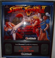 Image # 11566: Street Fighter II Backglass