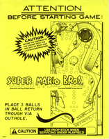 Image # 81721: Super Mario Bros. Setup Instruction 
(This came with a game.)