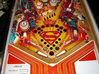 Image # 37581: Superman Lower Playfield