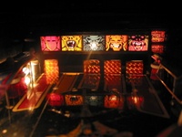 Image # 34240: Swords of Fury Illuminated Mini-Playfield  - Detail