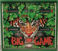 Image # 6832: Big Game Backglass