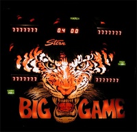 Image # 12940: Big Game Lit Backglass