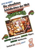 Image # 12139: Teenage Mutant Ninja Turtles German Flyer 
(Bally-Wulff was the exclusive distributor for Data East and Sega games.)