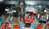 Image # 6670: Terminator 2: Judgment Day Upper Playfield Detail