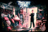 Image # 3188: Twilight Zone Backglass (Better Color Quality)